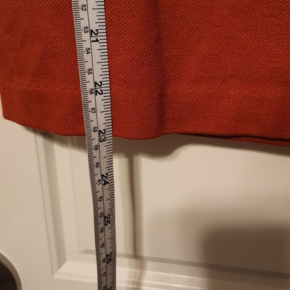 CAbi Asymmetrical Layered Skirt in Rust - Picture 3 of 9